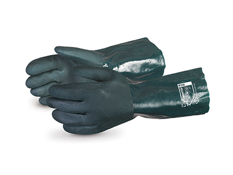 #F236 Superior Glove® Chemstop™ Premium 14` Green Double Dipped PVC Glove